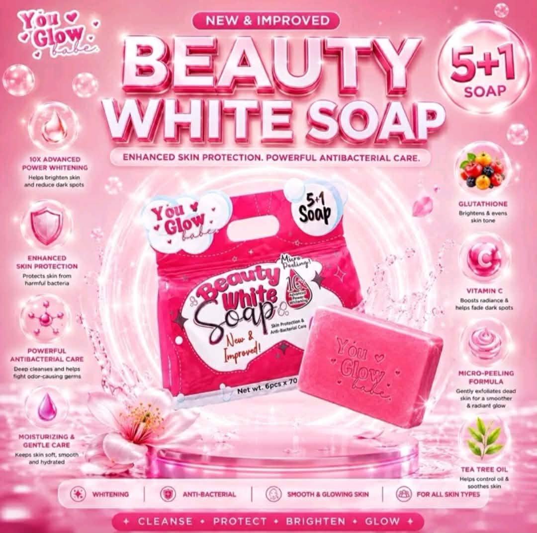 You Glow Babe - Beauty White Soap 5+1