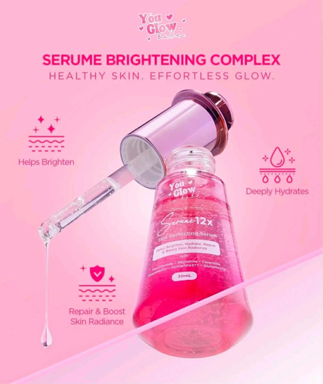 YOU GLOW BABE 12X SKIN PERFECTING SERUM 30ML