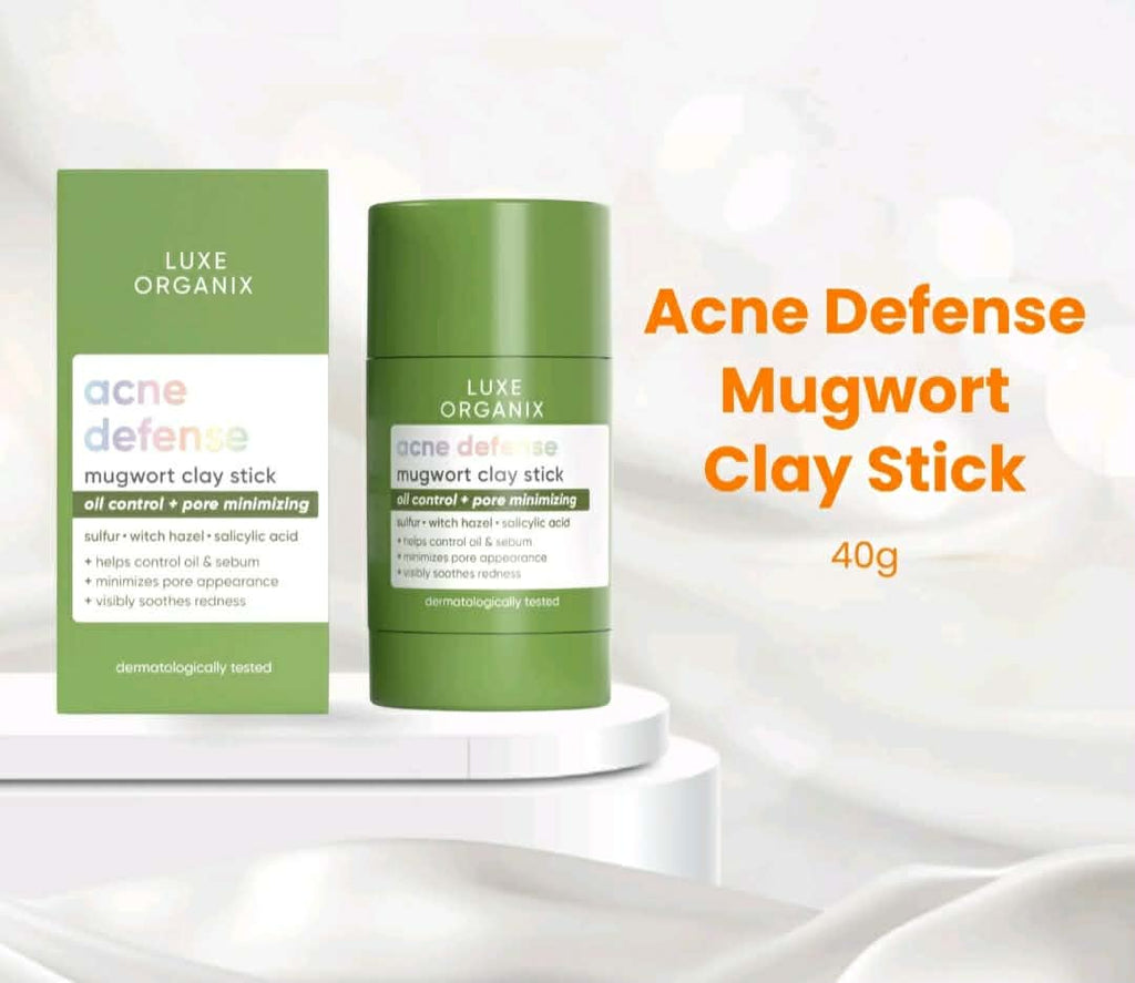Luxe organix acne defense mugwort clay stick (52g)