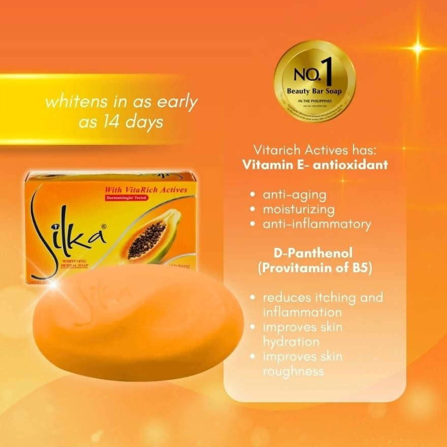 Silka Papaya Soap 135 grams