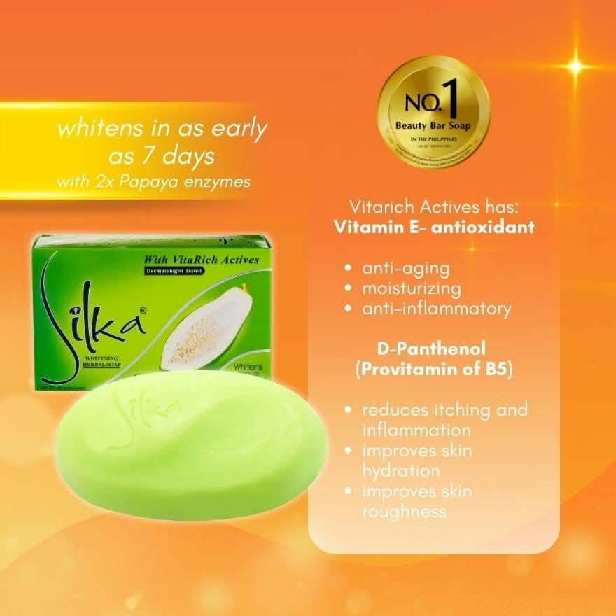 Silka Green Papaya Soap 135grams