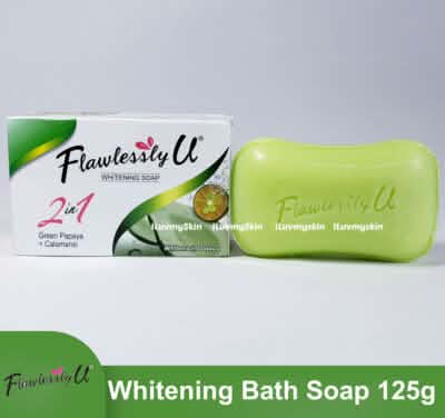 Flawlessly U 2 in 1 Papaya + Calamansi Soap 125grams