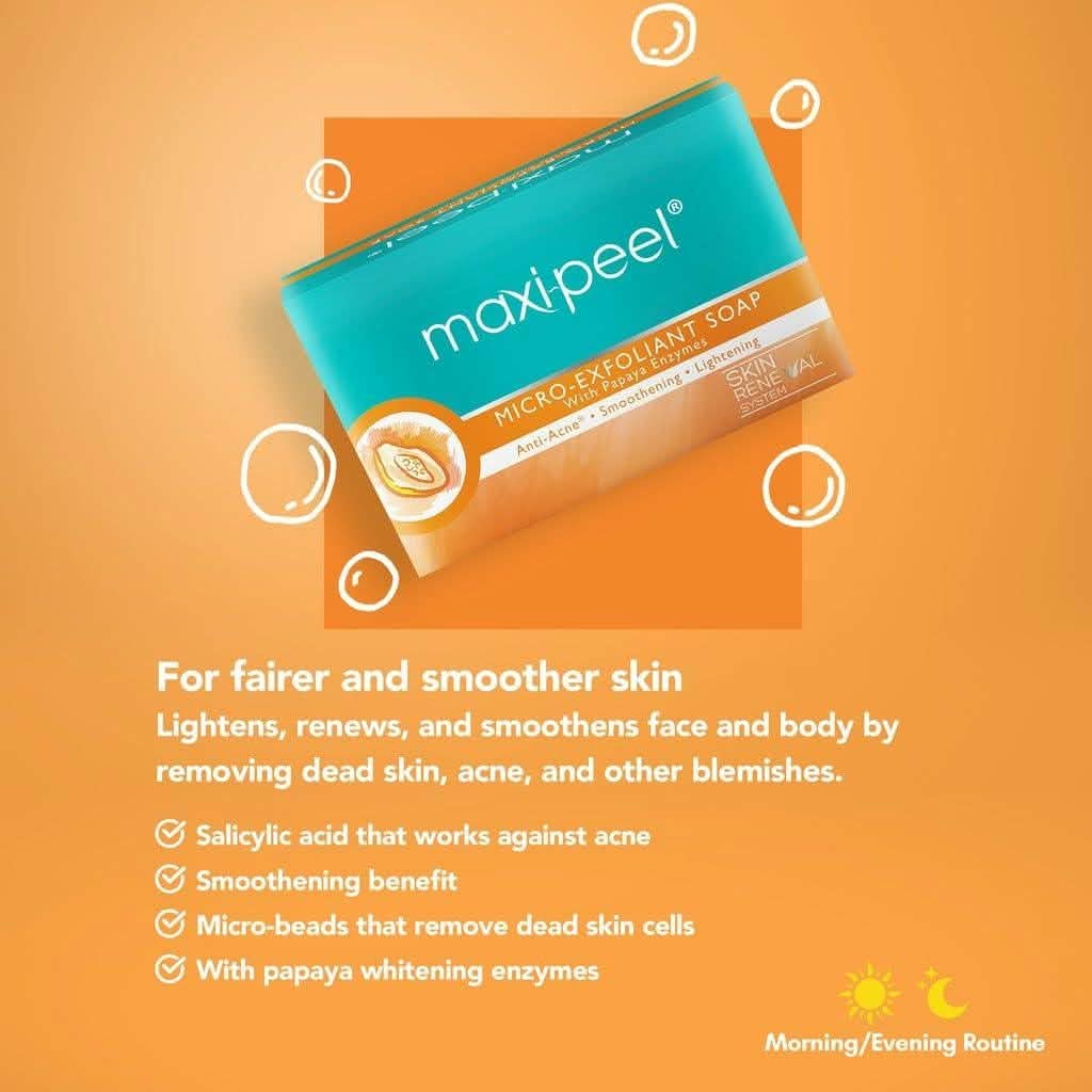 Maxi-Peel Micro Exfoliant Soap 135grams