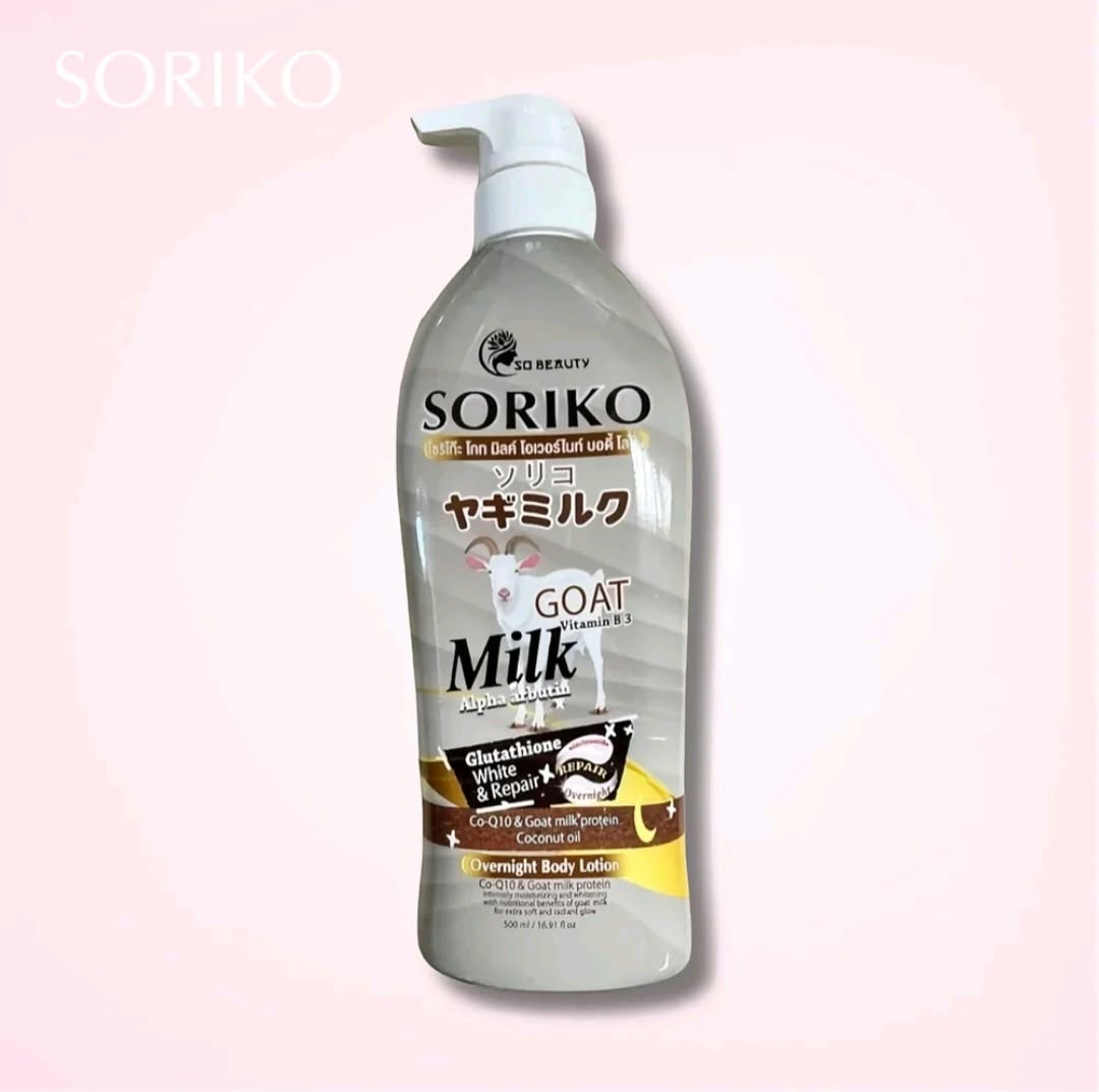 Soriko Goat Milk Overnight Body Lotion | 500ml
