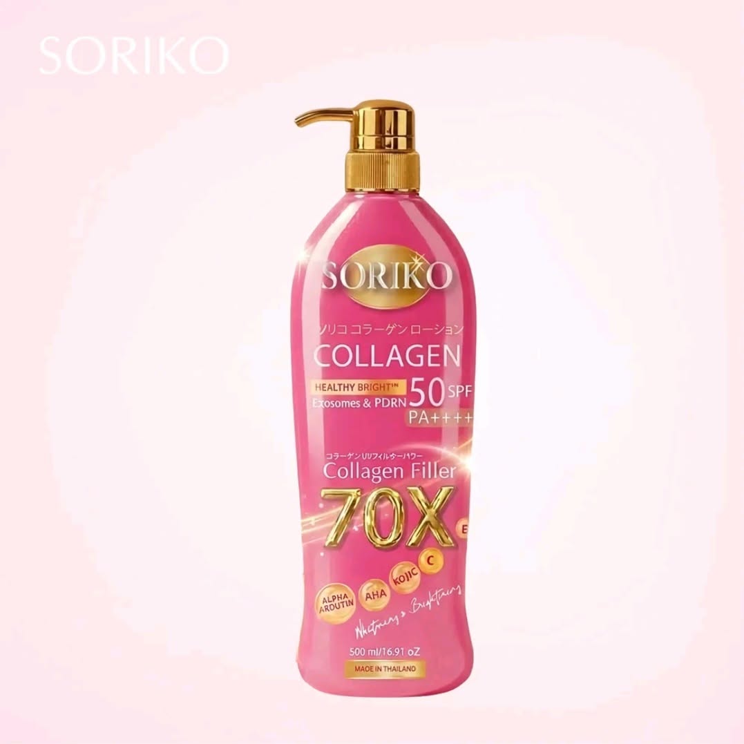Soriko Milk Collagen filler 70x Lotion |500ml