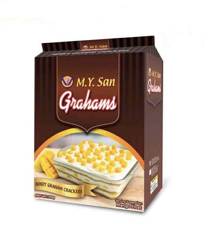M.Y. SAN GRAHAMS CRACKERS HONEY 210g Pack