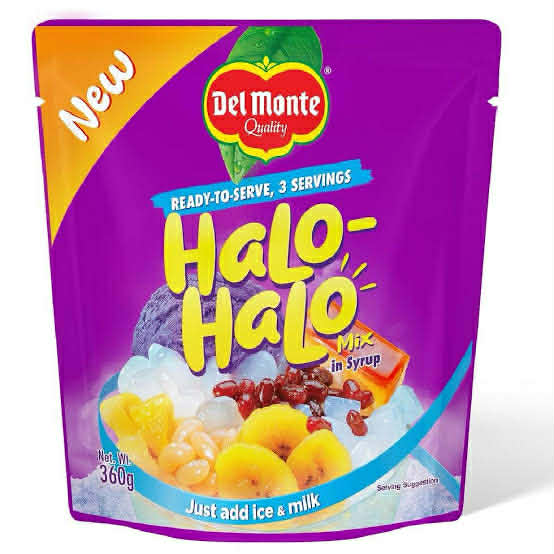 Del Monte HALO-HALO MIX in Syrup
360g